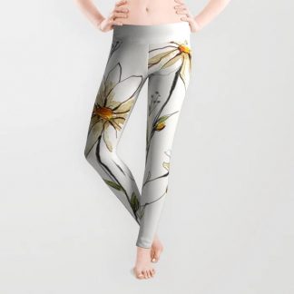 Flowers 4 Leggings Daisy by Andreas12