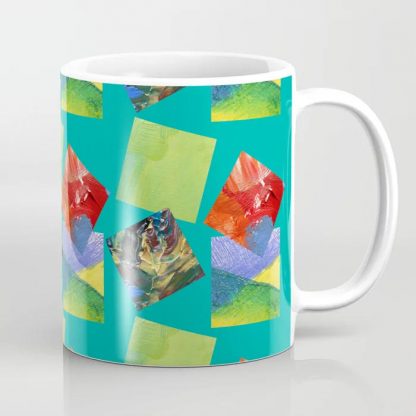 Paint squares mug
